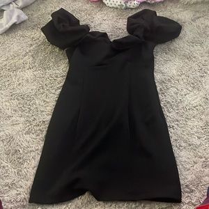 Black Zara mini dress
